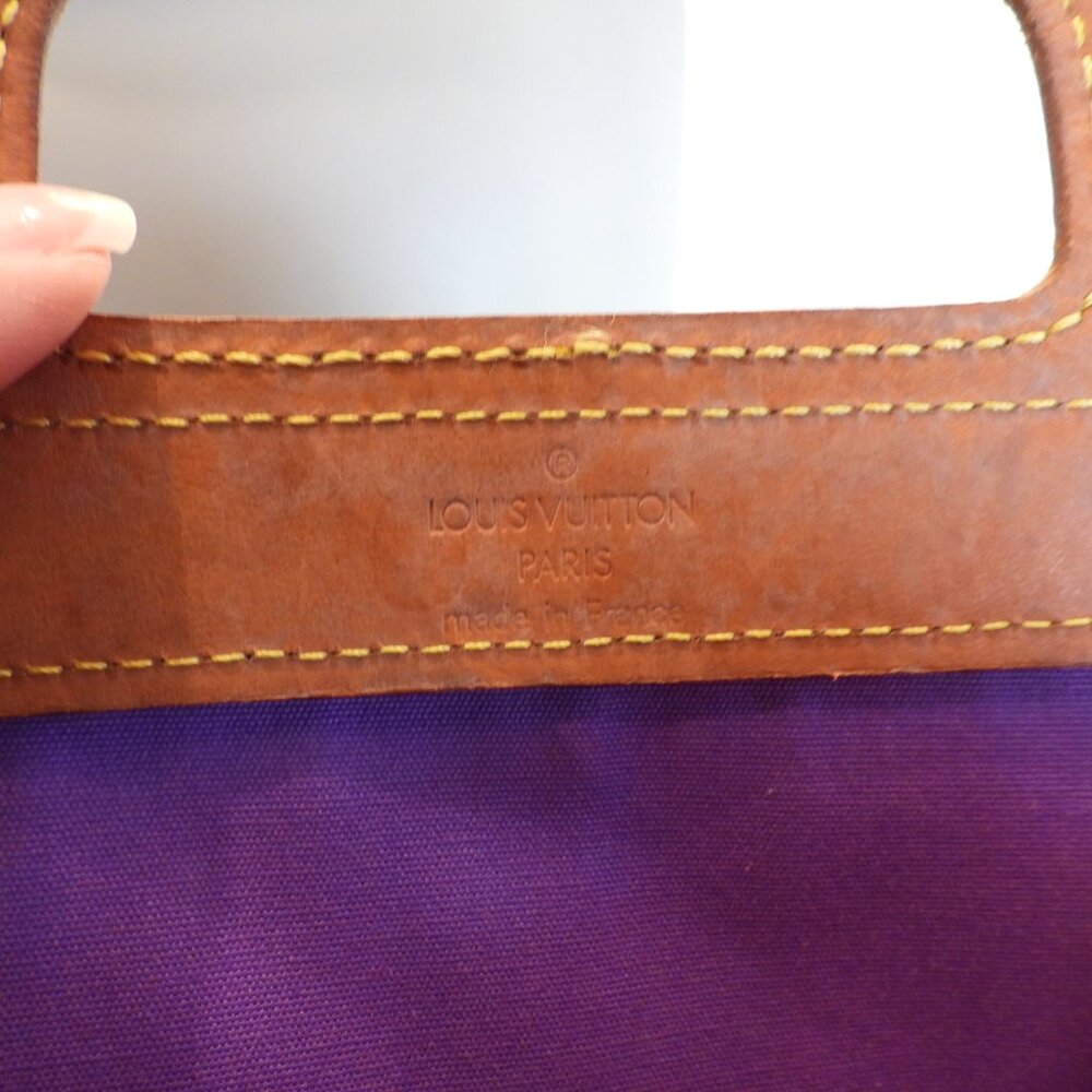 Louis Vuitton Burgundy Vernis Tote Bag - Picture 9 of 12